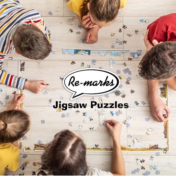 RE-MARKS Retro Travel Poster Puzzle from Barnes and Nobles 500 Pieces NIB Sealed - Picture 7 of 8